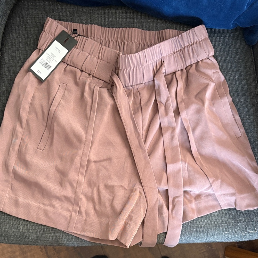 Dynamite High Waist Pink Shorts